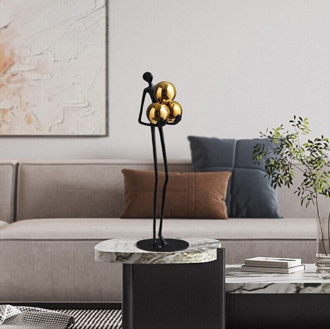 Nordic Metallic Sculpture