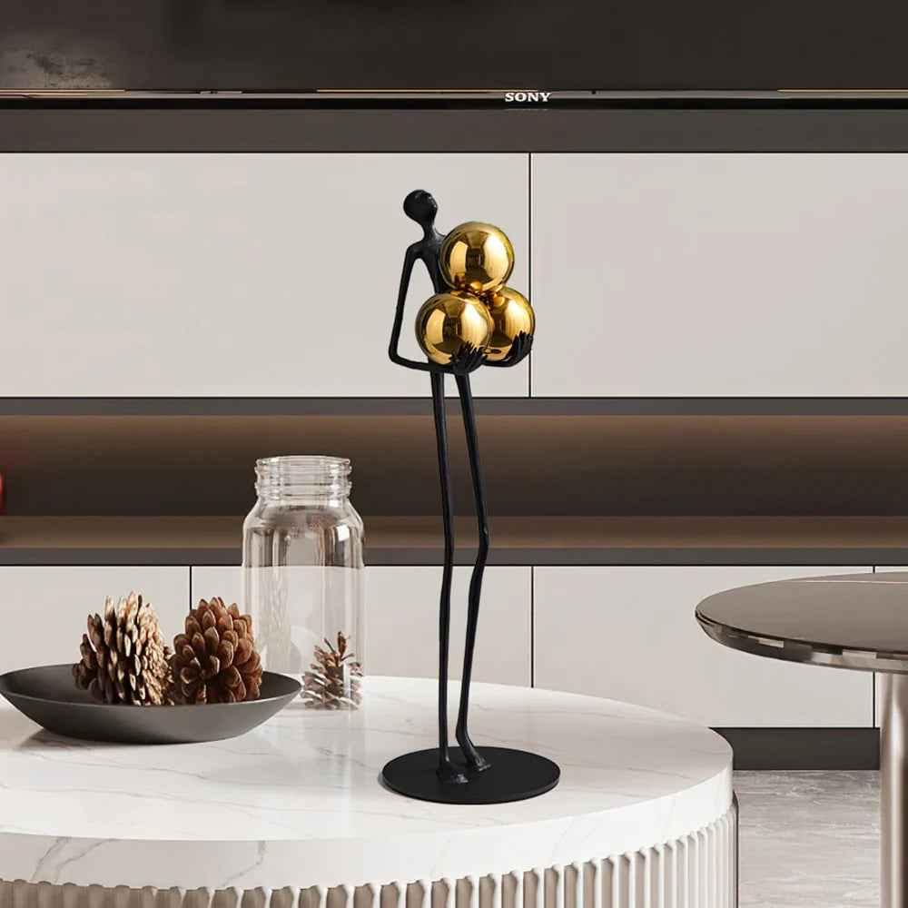 Nordic Metallic Sculpture