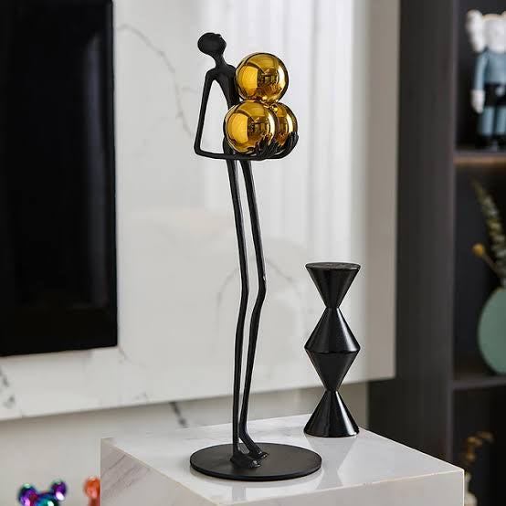 Nordic Metallic Sculpture