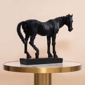 Modern Horse Sculpture Resin Ornament