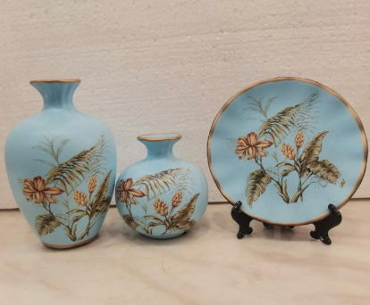 Floral Ceramic Vase(Set of 3)