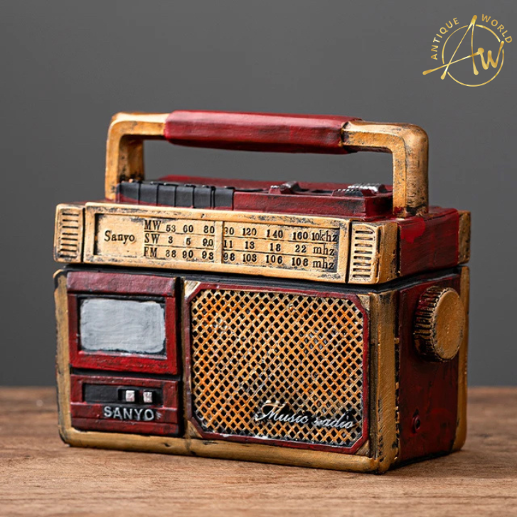 Creative Radio Shaped Tissue Box