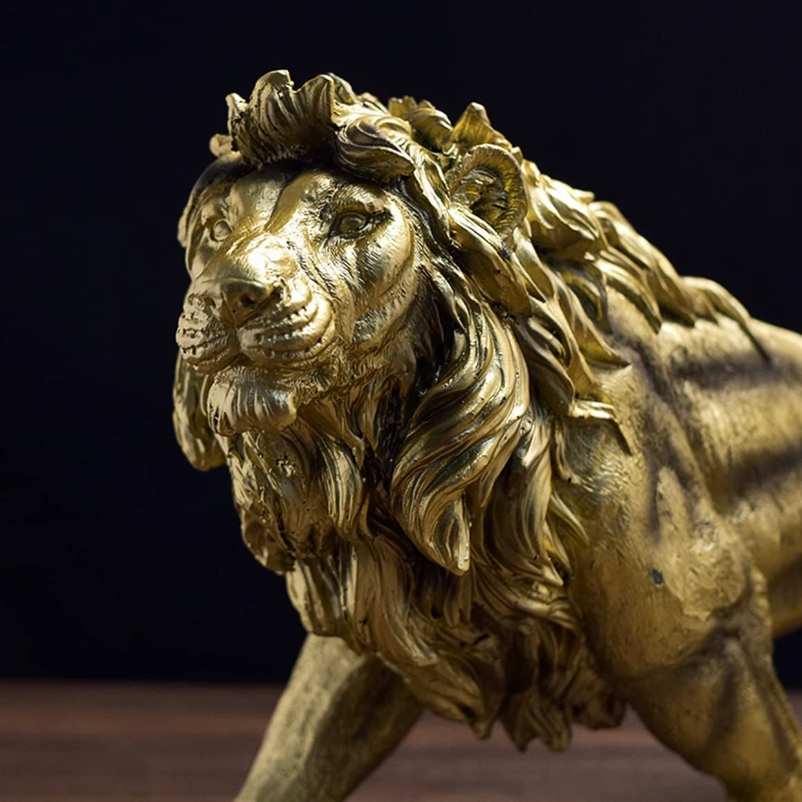 Safari Lion Statue