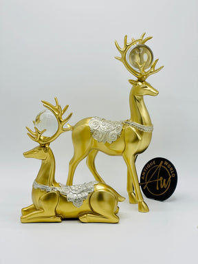 Elegant Deer Sculpture