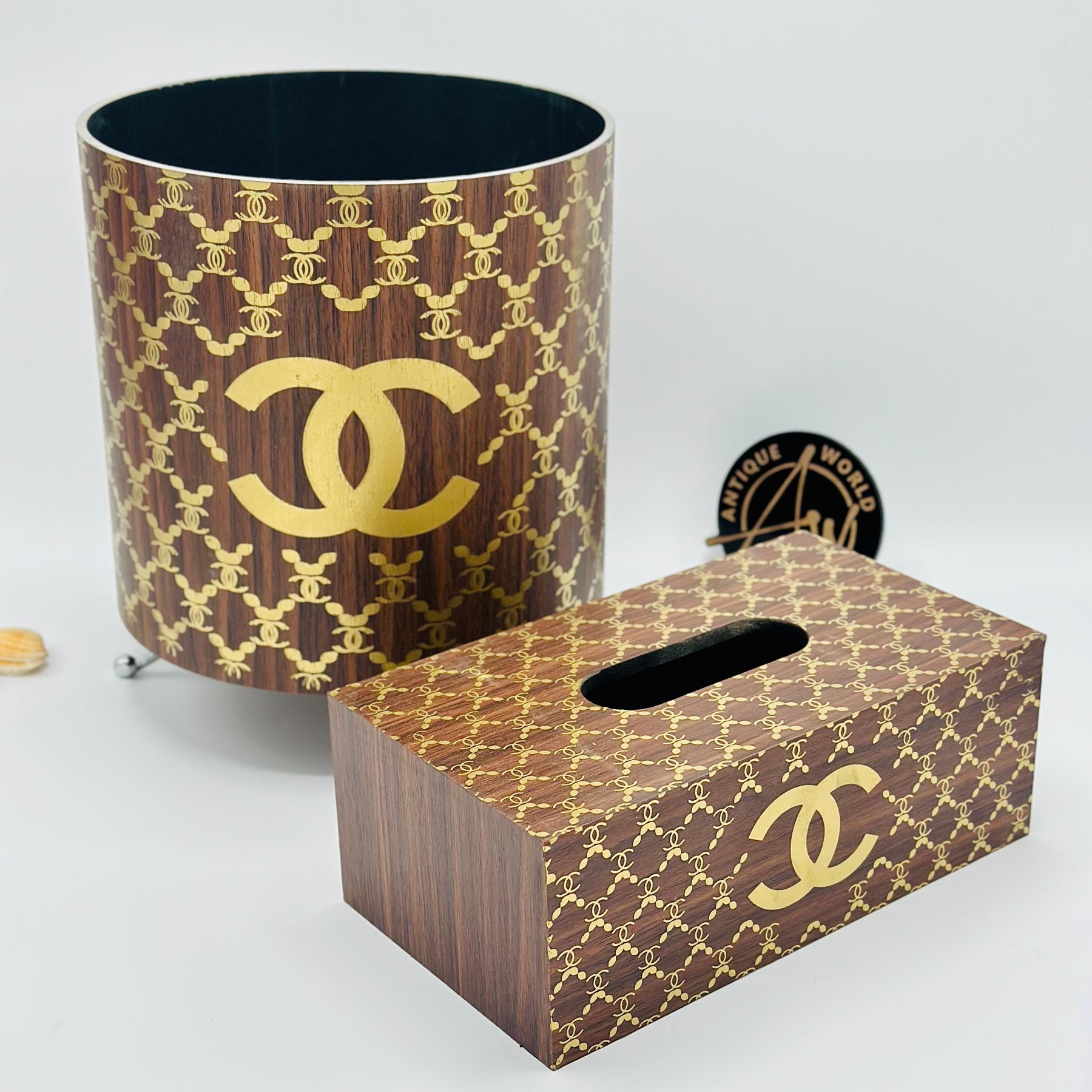 Basket Tissue Box Set ( Gucci )