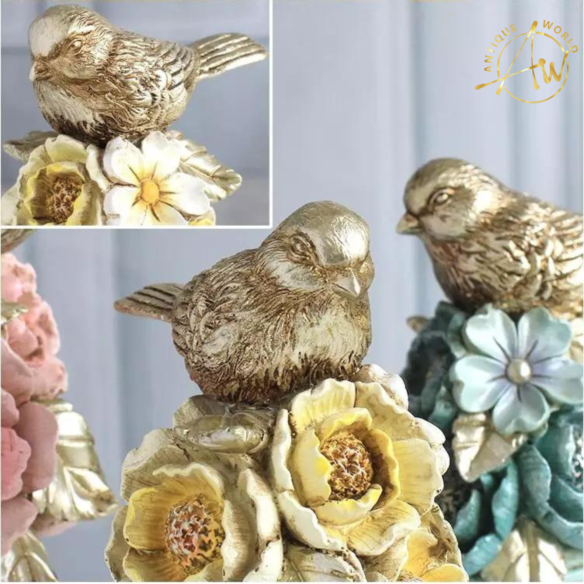 Bird Vase Decor