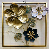 Metal Floral Wall Decor