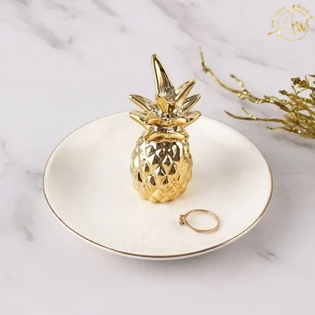 Pineapple Jewellery Dish Decor