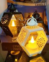 LED Hexagonal Wind Lamp