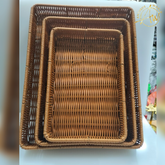 3pcs Basket Tray Set