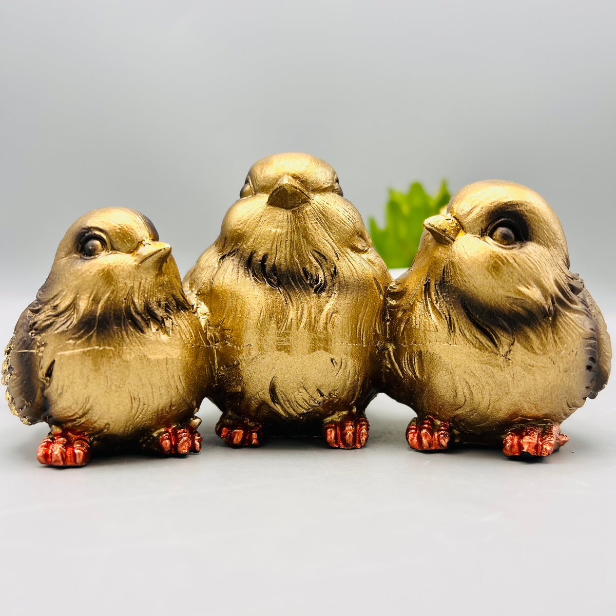 Sparrow Decor Sculpture ( Set Of 3 )