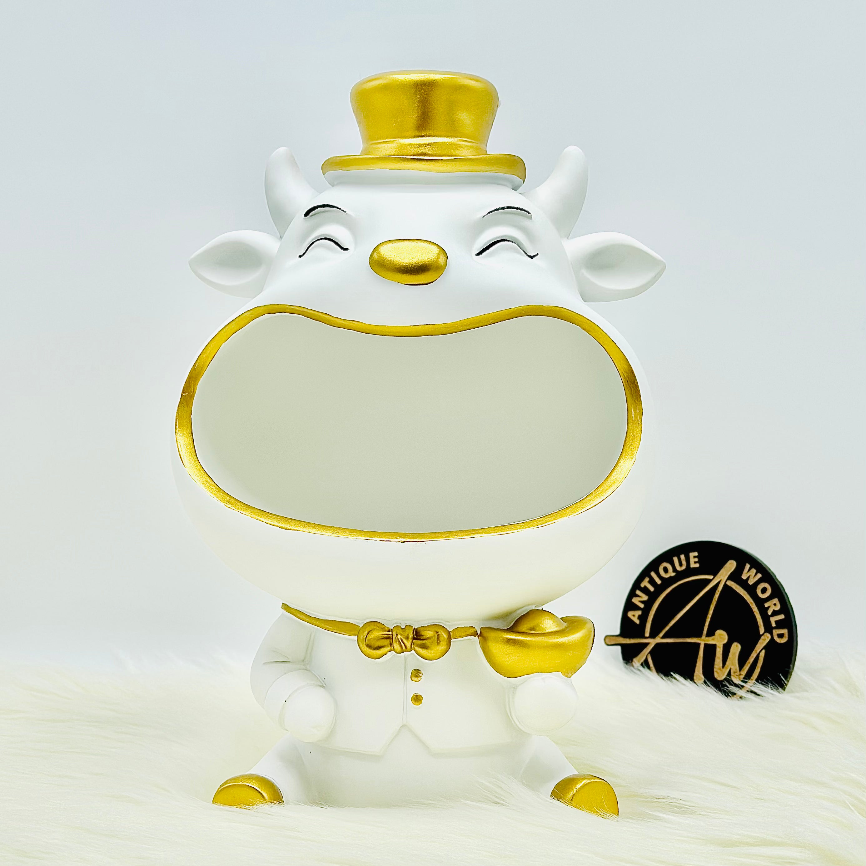 Cow Storage Sculpture