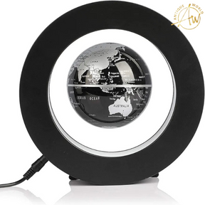 Magnetised Floating Globe With LED Light