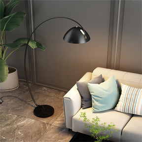 Modern Standing Arc Floor Lamp with LED Bulb