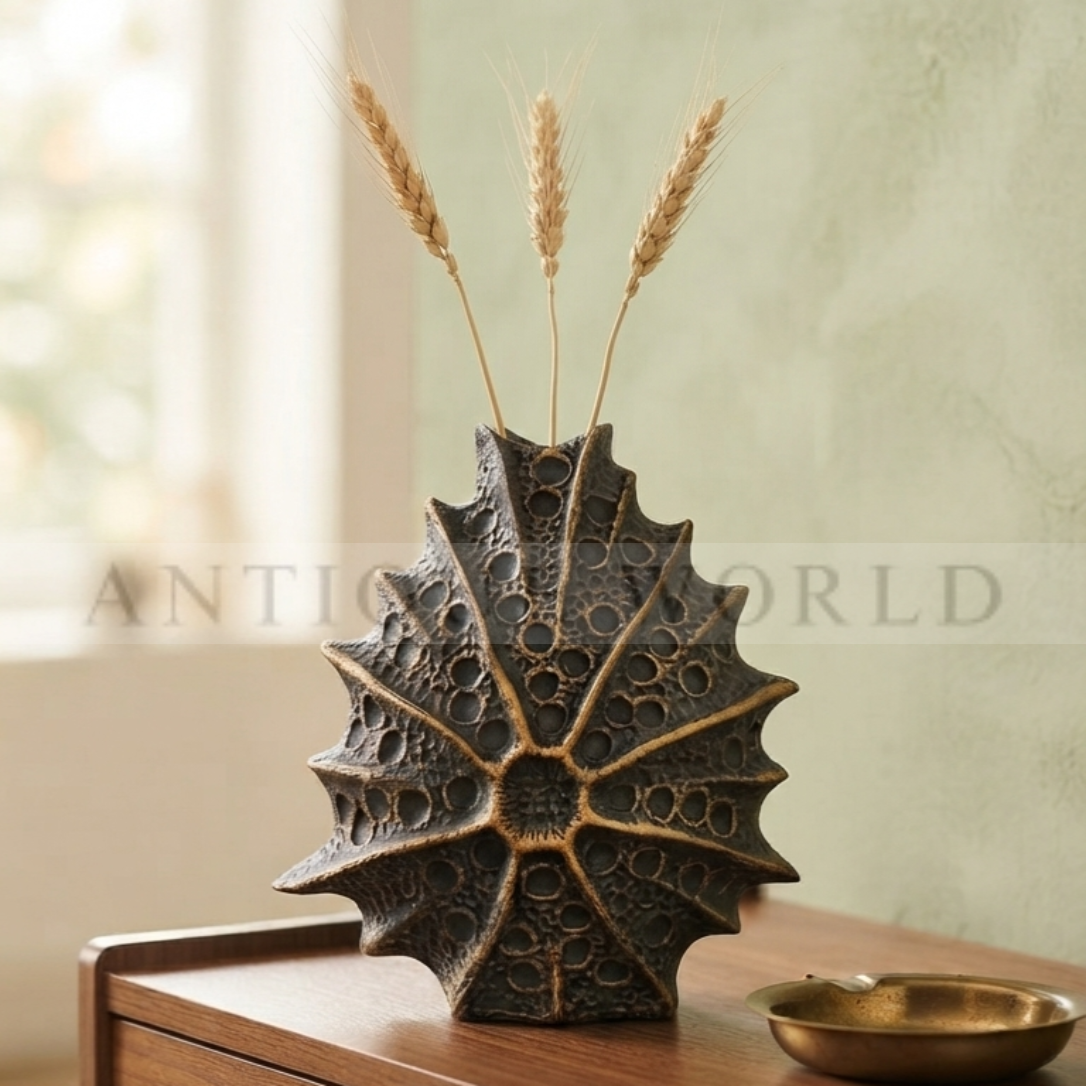 Sea Urchin Inspired Sculptural Vase
