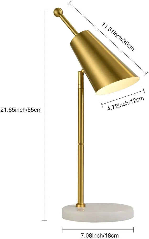 Brass Living Room Table Lamp