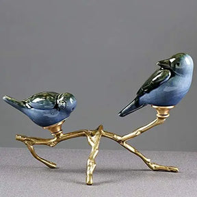 Creative Nordic Metal Birds Decor