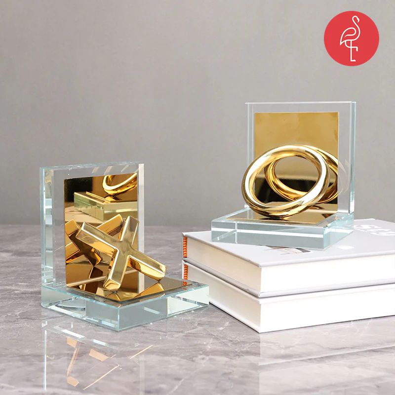 Stainless Steél BookEnds