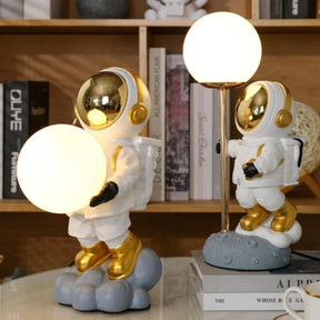 Cartoon Astronaut Desk Lamp