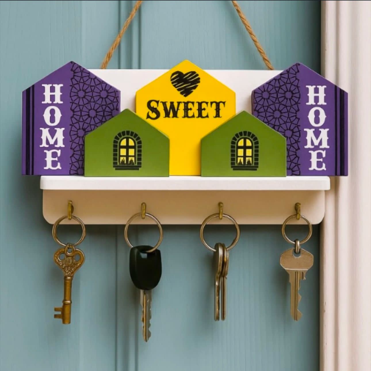 "Home Sweet Home" Key Holder
