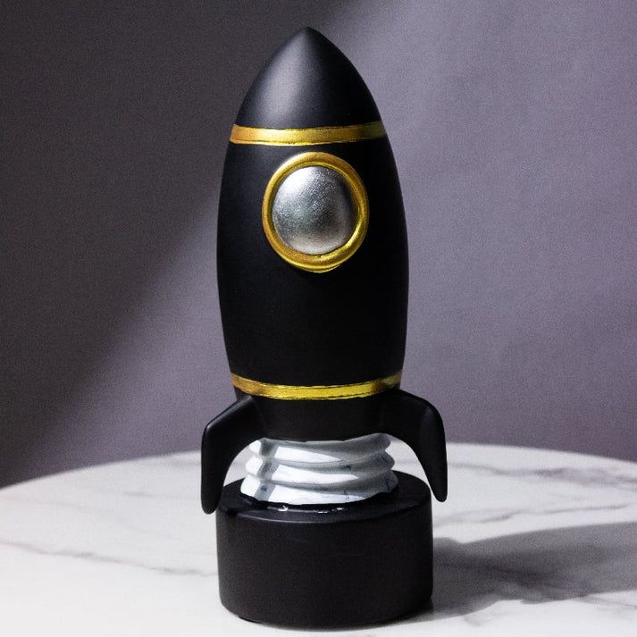 1 Pc Chasing Stardust Spacecraft Sculpture And Money Bank