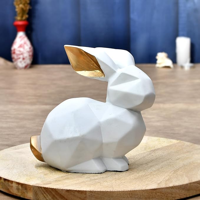 Resin Decorative Rabbit Statue