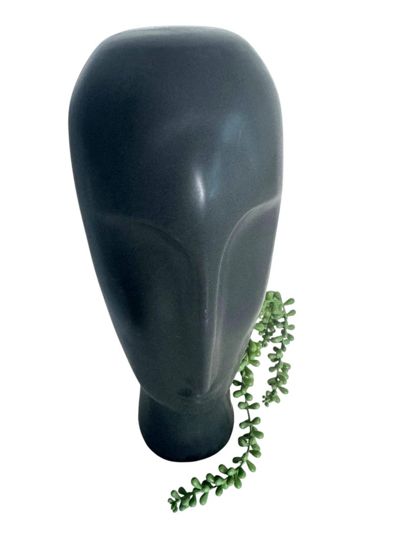 Black Modernist Head Bust