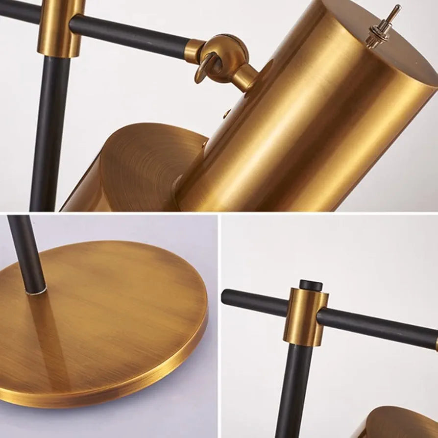 Golden Metal Table Lamp