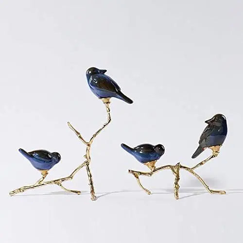 Creative Nordic Metal Birds Decor