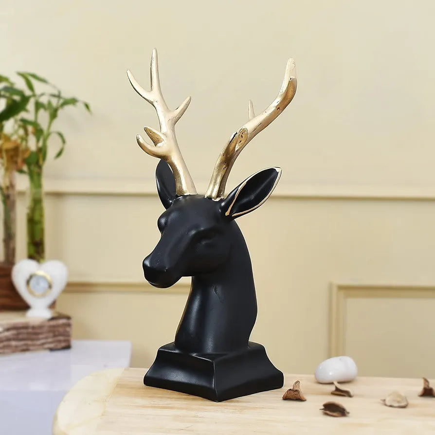 Deer Head Showpiece Sculpture