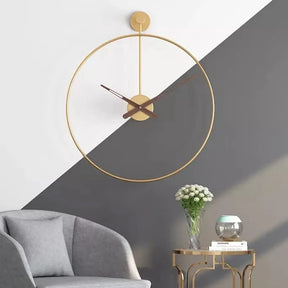 Unique Metal Wall Clock