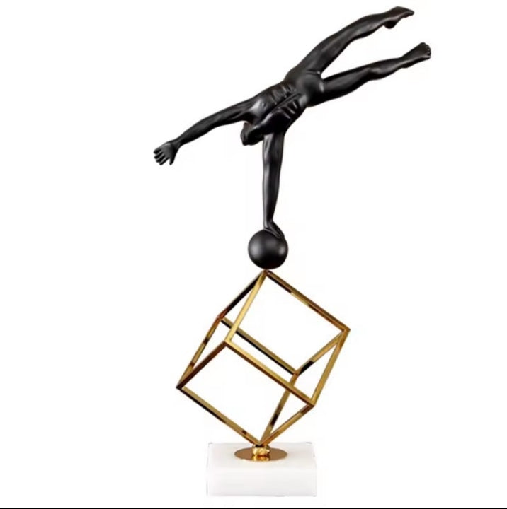 Creative Gymnastics Statue