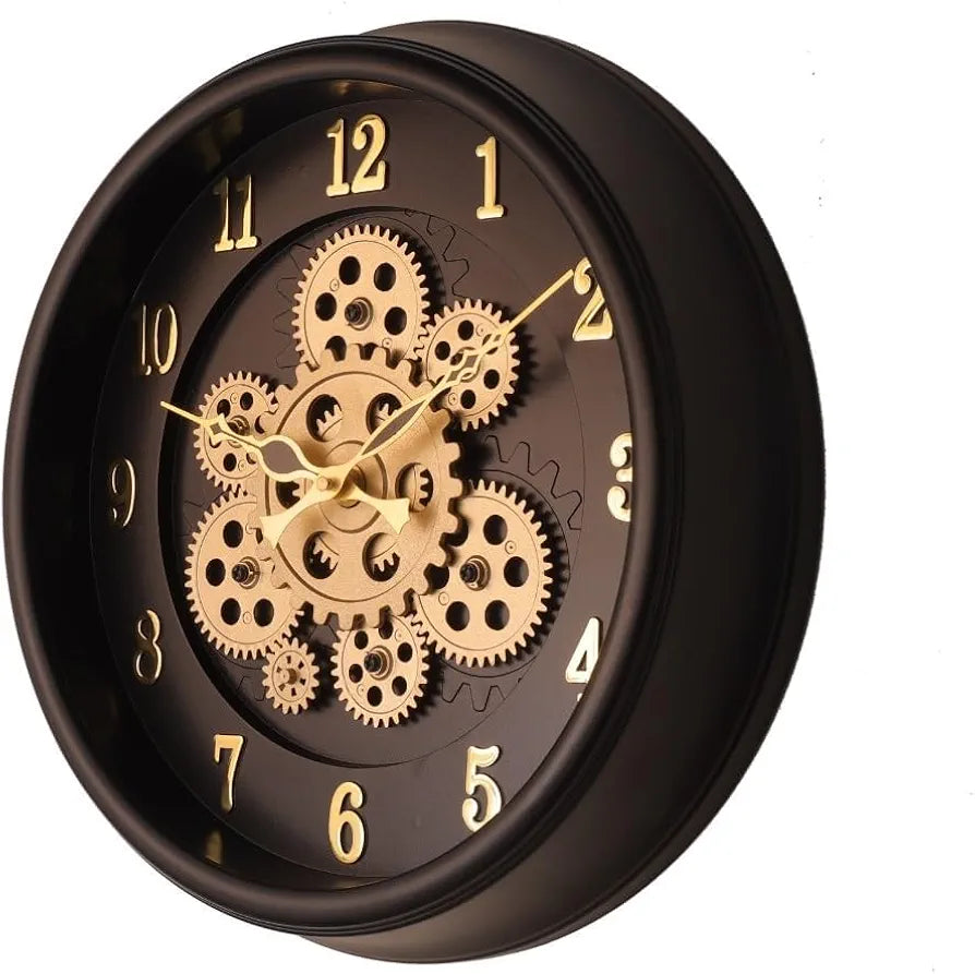 Umi Moving Gear Wall Clock for Living Room