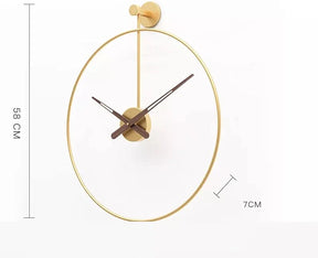 Unique Metal Wall Clock