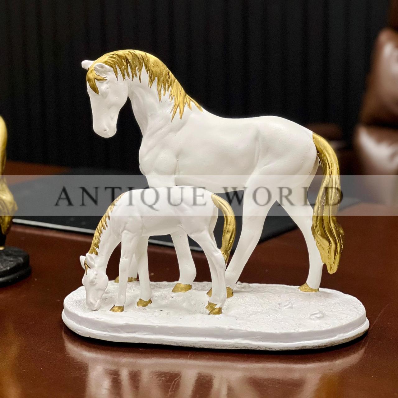 Grace Mare & Foal Sculpture