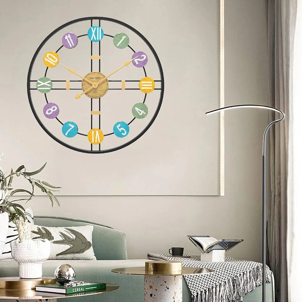 Round Wall Clock