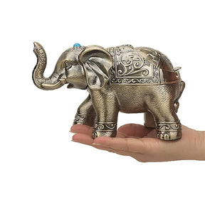 Ashtray For Home Antique Metal Retro Elephant Mode