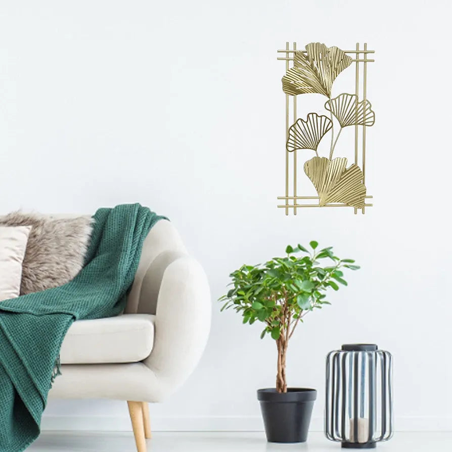 Gold Metal Wall Decor