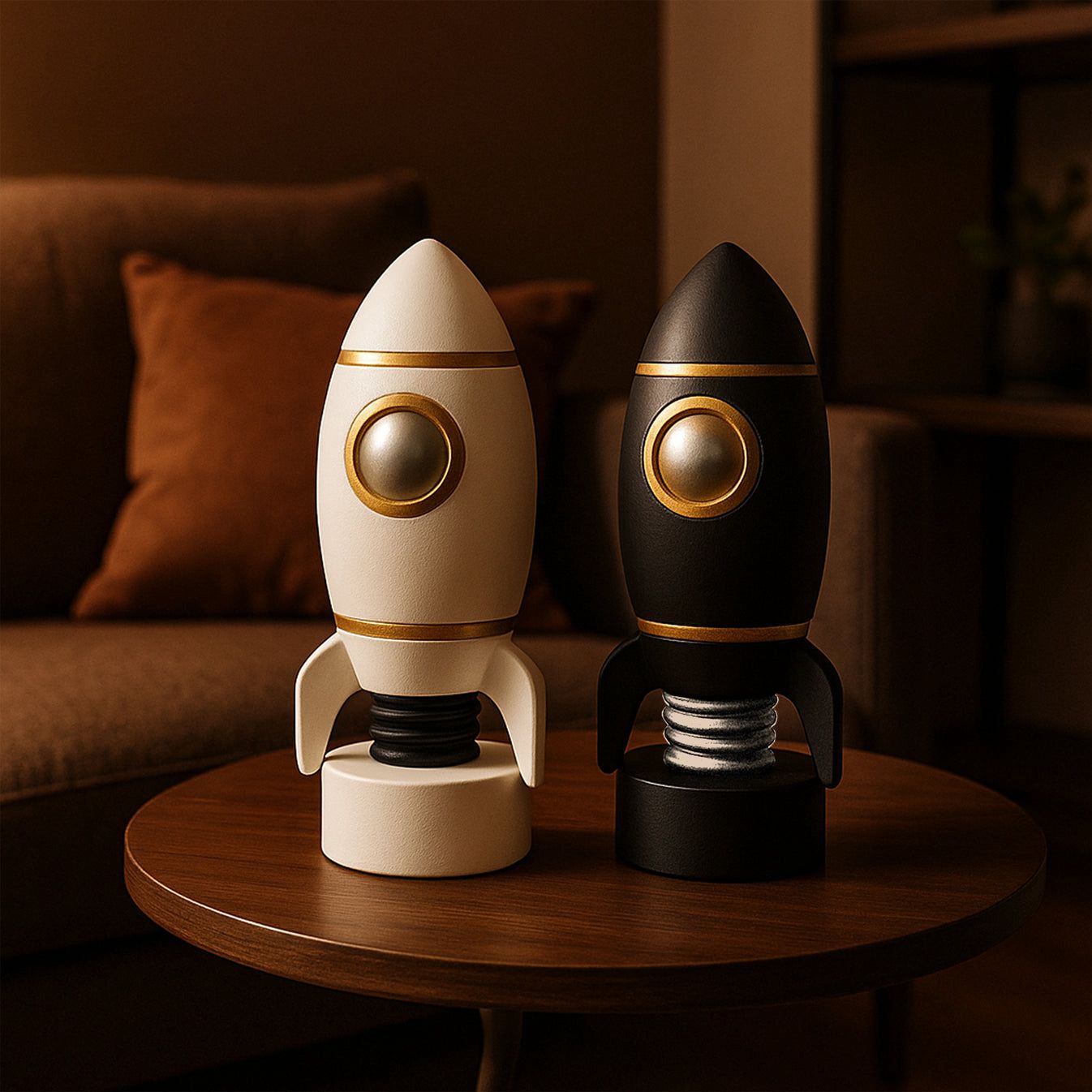 1 Pc Chasing Stardust Spacecraft Sculpture And Money Bank