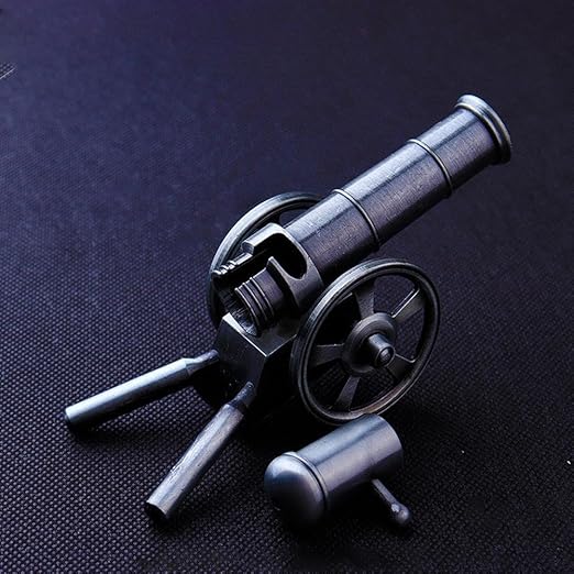 Metal Mini Cannon Ornament