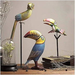 Bird Resin Sculpture Fiberglass Ornament