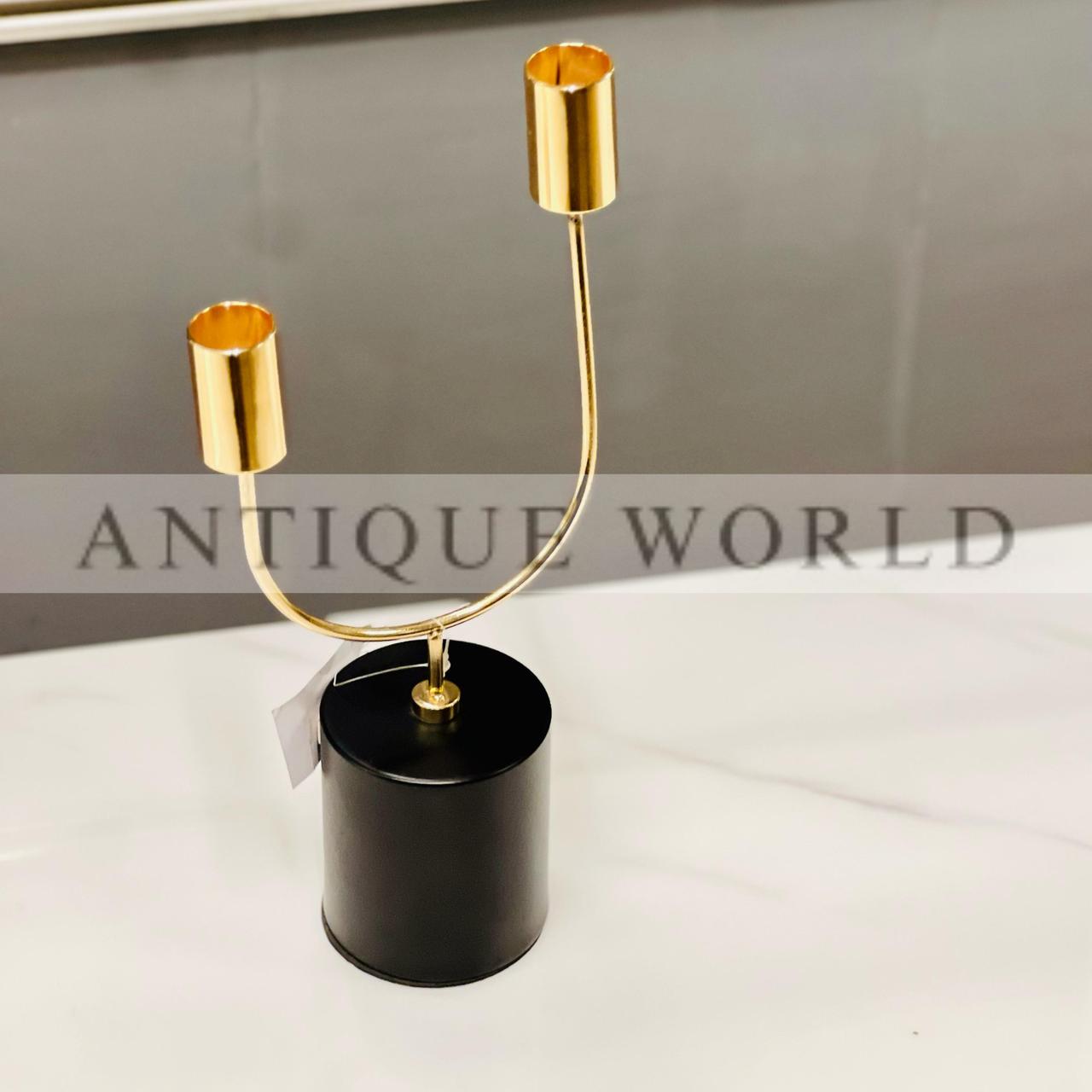 Contemporary 2-Light Candle Holder