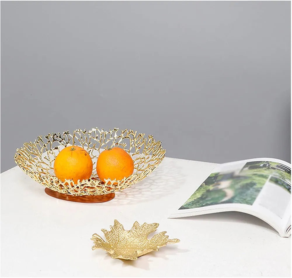 Decorative Plate Fruit Dish Household ( 2Pc Set )