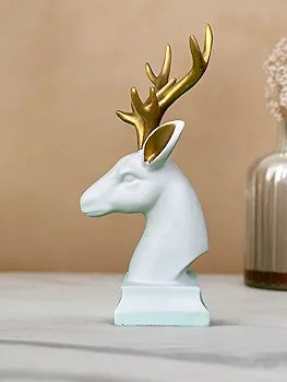 Deer Head Showpiece Sculpture