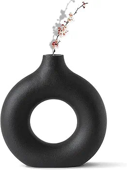 Donut Shaped Vase Decor