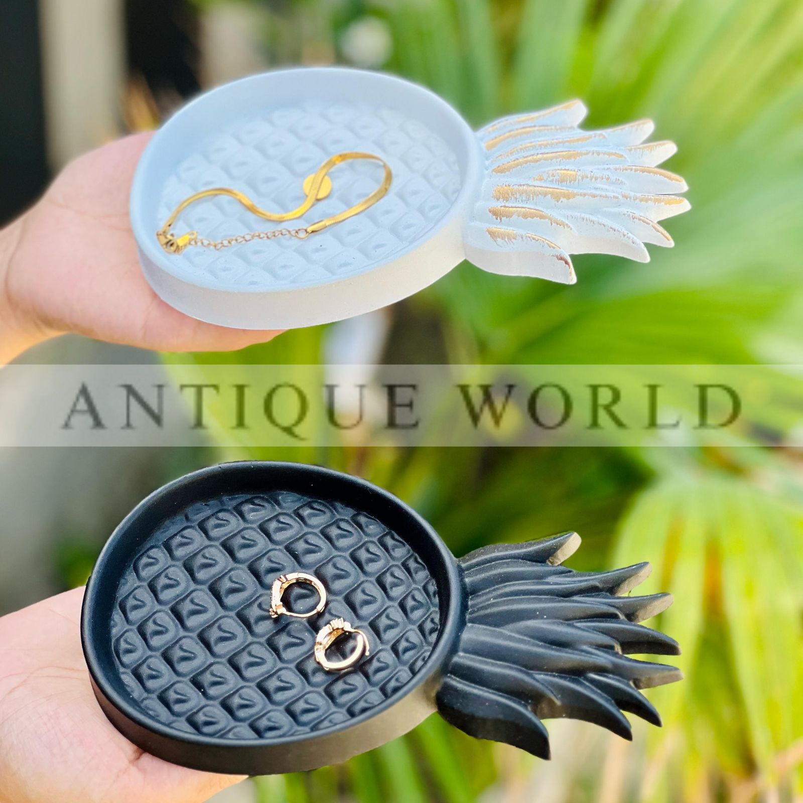 Pineapple Charm Trinket Tray