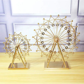 Golden Ferris Wheel Ornament