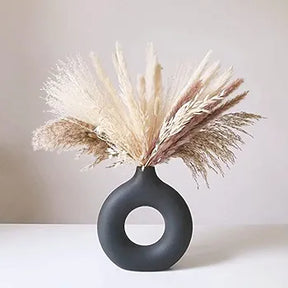 Donut Shaped Vase Decor