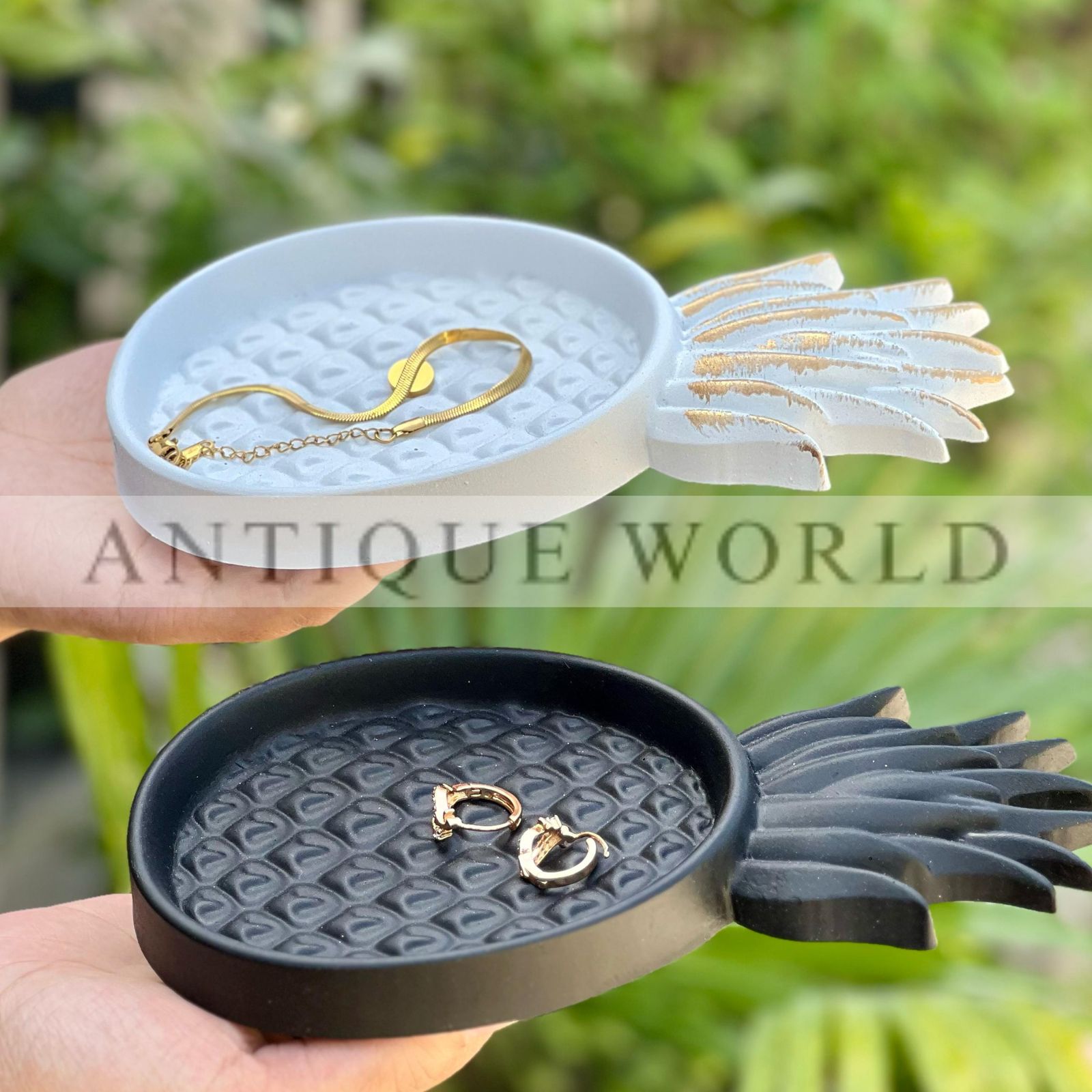 Pineapple Charm Trinket Tray