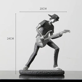 Tangchao Resin Rock Band Home Decor Figurine